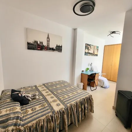 Ferienwohnung Luminoso Atico Duplex Con Terraza De Cesped Montroy Exterior foto