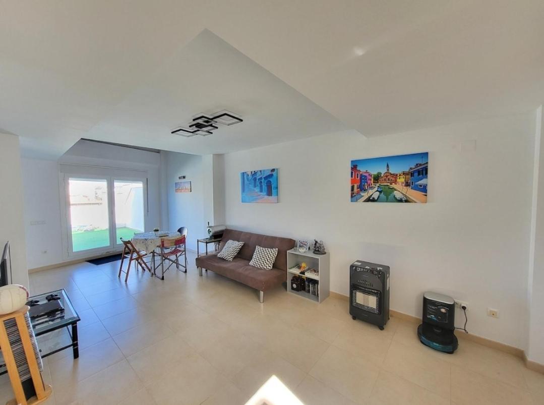 Privatunterkunft Luminoso Atico Duplex Con Terraza De Cesped *